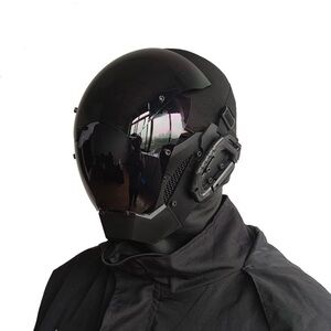 (New) Black Cosplay Futuristic Mask